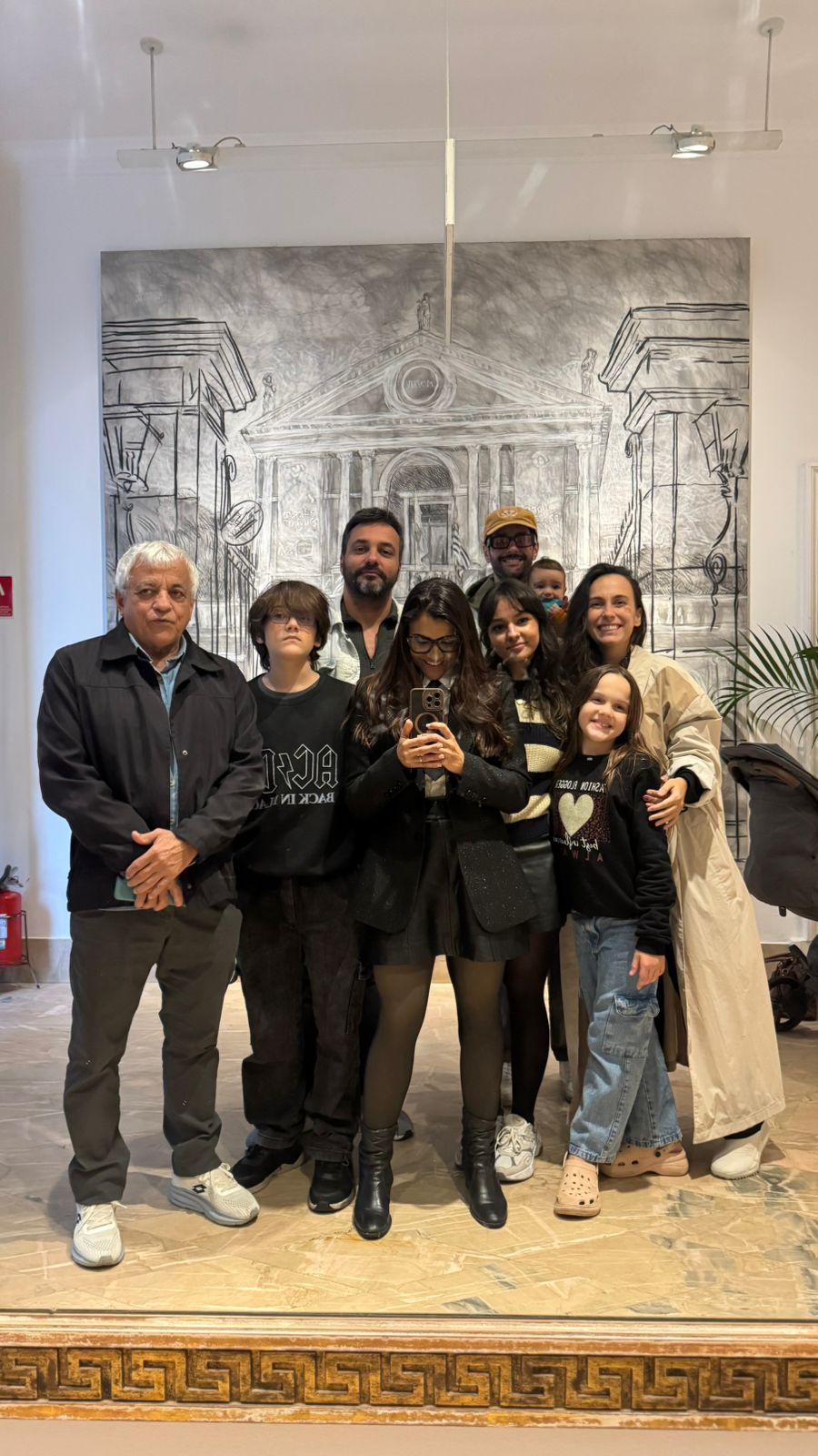Rogerio Lobo e familia